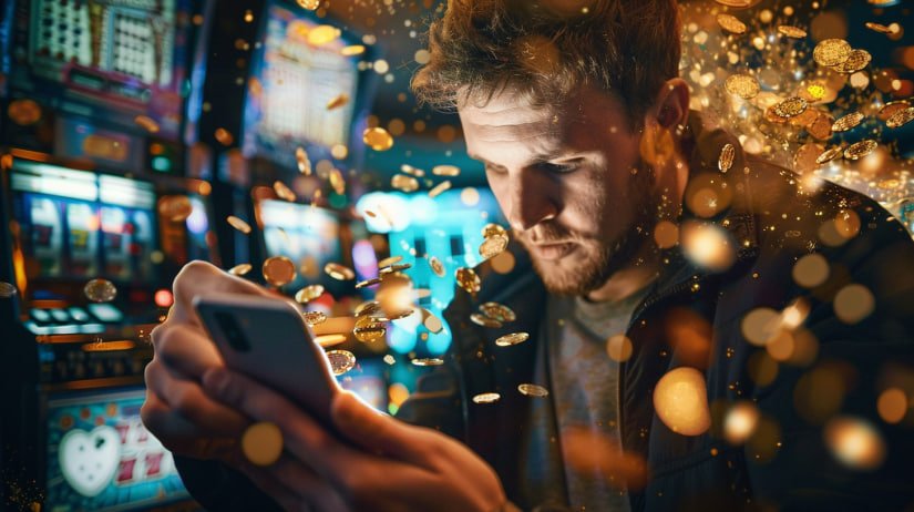 kefri togel boxing on mobile phone showing live fight updates and market options